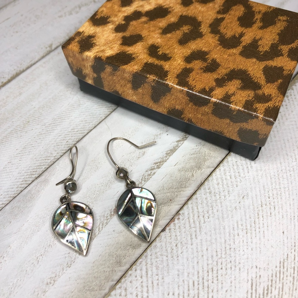 Authentic Peruvian Coca Leaf Earrings - image 7